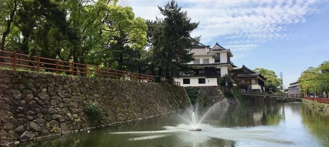 Walking around the Kokura Castle