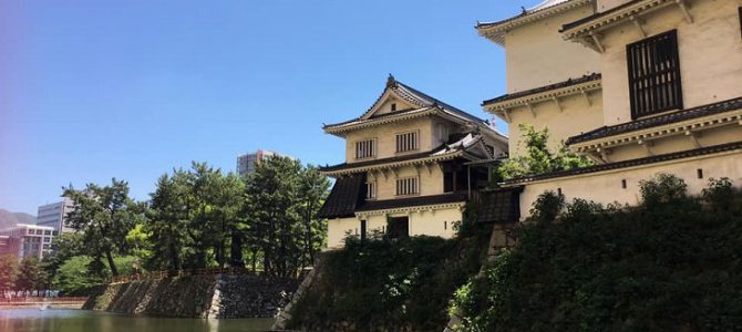 The Kokura Castle on the Kokura Walking Tour